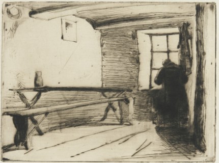 The Miser, 1858-1859. Creator: James Abbott McNeill Whistler.