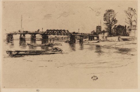 Chelsea, 1879. Creator: James Abbott McNeill Whistler.