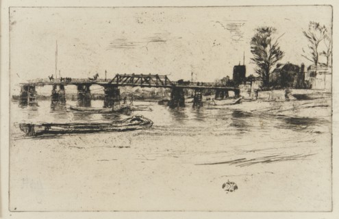 Chelsea, 1879. Creator: James Abbott McNeill Whistler.