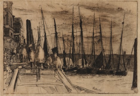 Billingsgate, 1859. Creator: James Abbott McNeill Whistler.