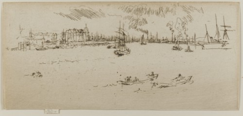 Tilbury, 1887. Creator: James Abbott McNeill Whistler.