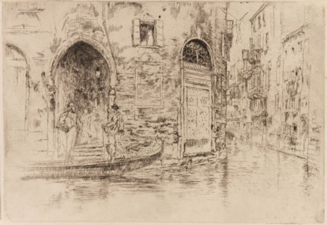 The Two Doorways, 1879-1880. Creator: James Abbott McNeill Whistler.