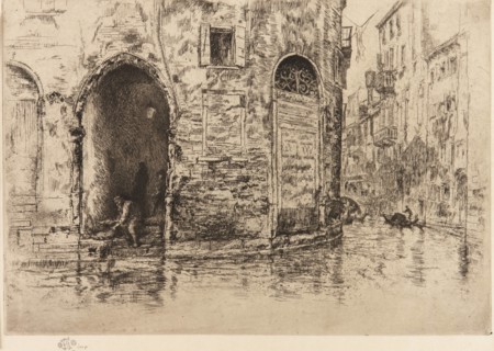 The Two Doorways, 1879-1880. Creator: James Abbott McNeill Whistler.