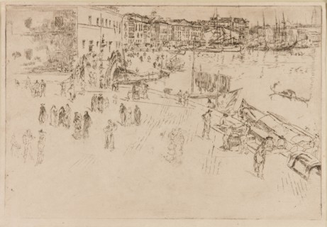 The Riva, 1879-1880. Creator: James Abbott McNeill Whistler.