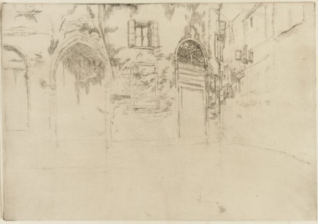 The Two Doorways, 1879-1880. Creator: James Abbott McNeill Whistler.