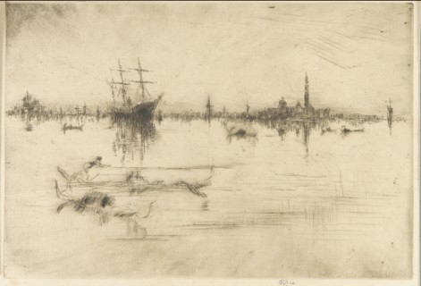 Nocturne, 1879-1880. Creator: James Abbott McNeill Whistler.