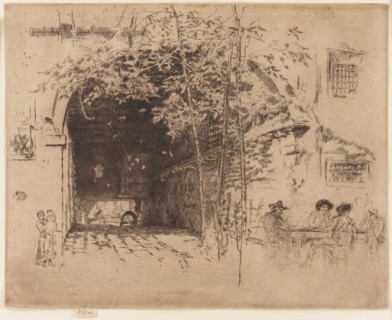 The Traghetto, No. 2, 1879-1880. Creator: James Abbott McNeill Whistler.