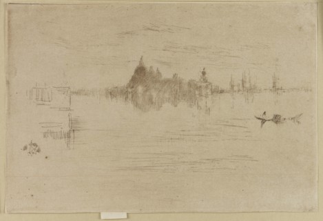 Nocturne: Salute, 1879-1880. Creator: James Abbott McNeill Whistler.