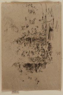 The Abbey Jubilee, 1887. Creator: James Abbott McNeill Whistler.