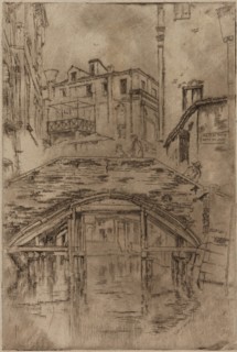 Ponte del Piovan, 1879-1880. Creator: James Abbott McNeill Whistler.