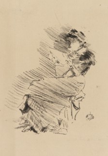 Reading, 1879 and 1887. Creator: James Abbott McNeill Whistler.