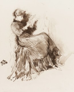 Study, 1878. Creator: James Abbott McNeill Whistler.