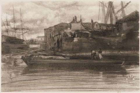 Limehouse, 1878. Creator: James Abbott McNeill Whistler.
