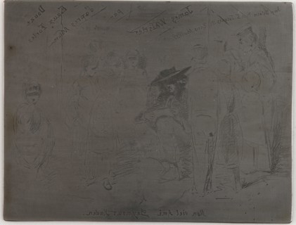 Title to the French Set, 1858. Creator: James Abbott McNeill Whistler.
