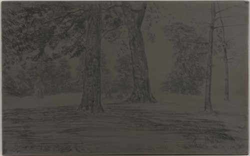 Greenwich Park, 1859. Creator: James Abbott McNeill Whistler.