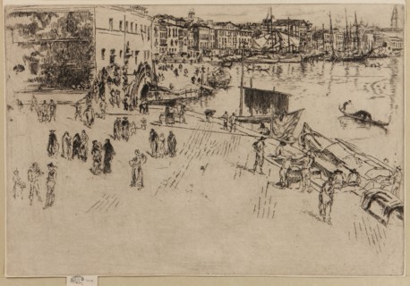 The Riva, 1879-1880. Creator: James Abbott McNeill Whistler.