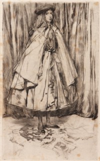 Annie Haden, 1860. Creator: James Abbott McNeill Whistler.