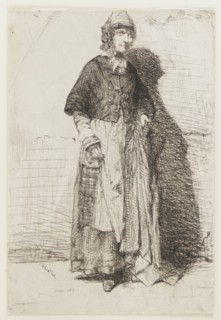 La Mère Gérard, 1858. Creator: James Abbott McNeill Whistler.