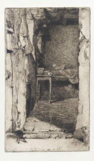 Rag Pickers, Quartier Mouffetard, Paris, 1858. Creator: James Abbott McNeill Whistler.