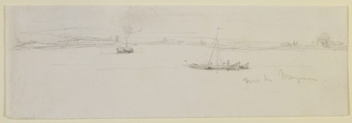Près de Mayence, 1858. Creator: James Abbott McNeill Whistler.