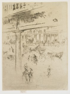 Regent's Quadrant, 1880-1881. Creator: James Abbott McNeill Whistler.