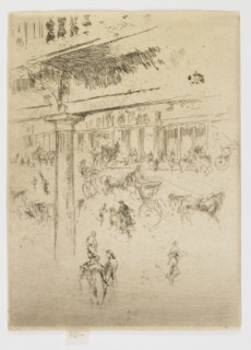 Regent's Quadrant, 1880-1881. Creator: James Abbott McNeill Whistler.
