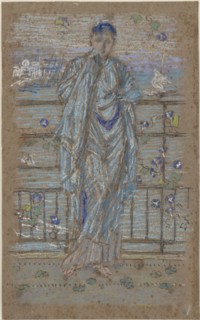 Morning Glories, 1871-1873. Creator: James Abbott McNeill Whistler.