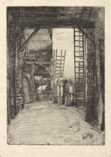 The Lime-Burner, 1859. Creator: James Abbott McNeill Whistler.