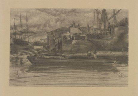 Limehouse, 1878. Creator: James Abbott McNeill Whistler.