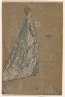 The Blue Dress, 1871. Creator: James Abbott McNeill Whistler.