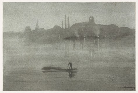 Nocturne, 1878. Creator: James Abbott McNeill Whistler.