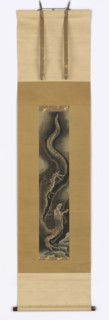 Descending dragon, late 18th-early 19th century. Creator: Hokusai.