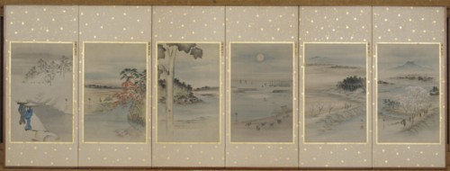 Famous Sites of Edo, Edo period, 1797-1858. Creator: Ando Hiroshige.