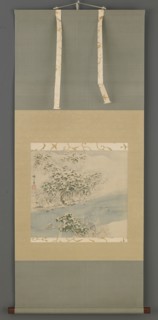 Arashiyama in Snow, Edo period, 19th century. Creator: Ando Hiroshige.