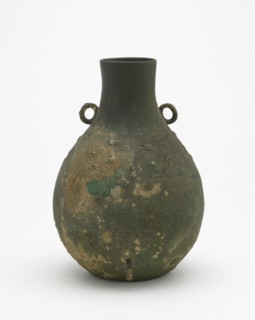 Wine container (hu) with birds and dragons, Eastern Zhou dynasty, 6th century BCE. Creator: Unknown.