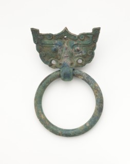 Mask and ring, Eastern Zhou to Han dynasty, 770 BCE-220 CE. Creator: Unknown.