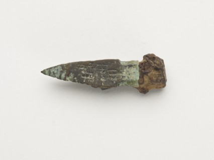 Fragment, possibly arrowhead, Eastern Zhou to Western Han dynasty, 770 BCE-9 CE. Creator: Unknown.