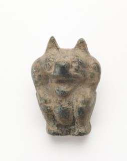 Ornament in the form of a bear, Han dynasty, 206 BCE-220 CE. Creator: Unknown.