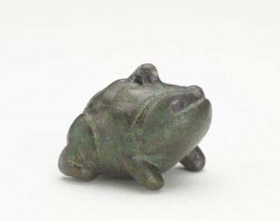 Ornament in the form of a toad, Han dynasty, 206 BCE-220 CE. Creator: Unknown.