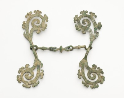 Harness fitting (fragment), Han dynasty, 206 BCE-220 CE. Creator: Unknown.