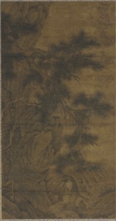 Pine and Brook, Ming dynasty, 16th century. Creator: Unknown.