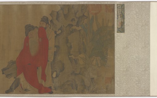 Drunken poets, Ming dynasty, 1368-1644. Creator: Unknown.