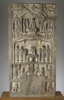 Buddhist stele, Period of Division, Dated 564 C. E.. Creator: Unknown.