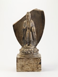 Standing Buddha (fragment), Period of Division, Dated 538 CE. Creator: Unknown.