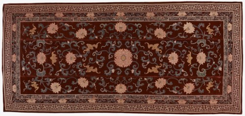 Kang or furniture cover (quilt), Qing dynasty, 18th century. Creator: Unknown.