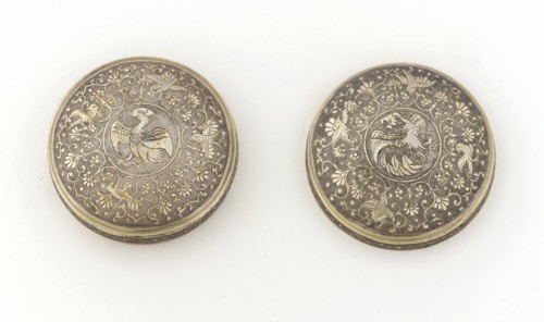 Box and cover, Tang dynasty, first half of the 8th century. Creator: Unknown.