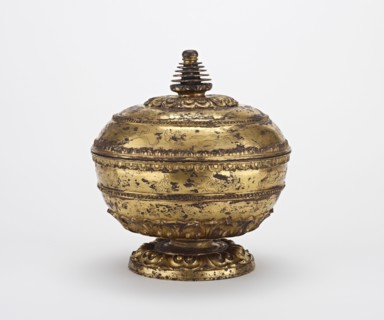 Reliquary with Stupa-Shaped Top, Tang dynasty, 7th century. Creator: Unknown.