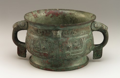 Ritual food serving vessel (jing gui), Western Zhou dynasty, 10th century BCE. Creator: Unknown.