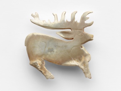 Pendant in the form of a stag, Western Zhou dynasty, ca. 1050-ca. 950 BCE. Creator: Unknown.