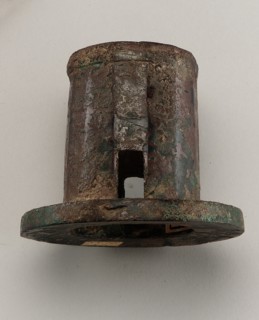 Chariot fitting: axle cap, Zhou dynasty, 1050-221 BCE. Creator: Unknown.